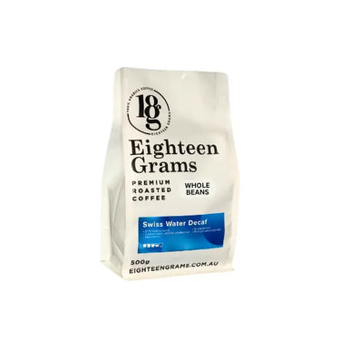 Swiss Water Decaf - Roasted Coffee eighteengrams